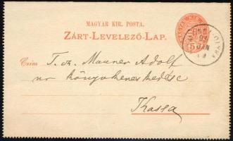 1894 Homonnaolyka, zsolnai és nagyszalatnyai Matolay Etele (1825-1916) országgyűlési képviselő, alis...