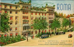Roma, Rome; Hotel Imperial Touring. Via Vittorio Veneto 24-26. (EK)