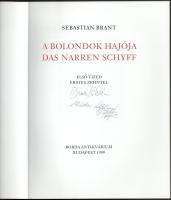 Brant, Sebastian: A bolondok hajója - Das Narren Schyff. Első tized/Erstes Zehntel. Az illusztrátor,...