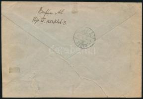 1942 Ajánlott levél 70f bérmentesítéssel "BUDAPEST" - "HUSZT"