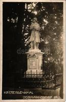 1920 Gyimótfalva, Jormannsdorf (Tarcsafürdő, Bad Tatzmannsdorf); Kriegerdenkmal / első világháborús ...
