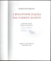 Brant, Sebastian: A bolondok hajója - Das Narren Schyff. Második tized/Zweites Zehntel. Az illusztrá...