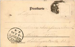 1904 Maria Schutz am Semmering (Schottwien), Wallfahrtskirche / pilgrimage church (Rb)