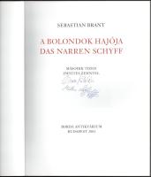 Brant, Sebastian: A bolondok hajója - Das Narren Schyff. Második tized/Zweites Zehntel. Az illusztrá...