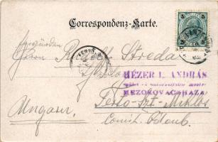 1902 Maria Lanzendorf, parish church, inn, shop. Clichés v. Patzelt &amp; Krampolek (EK)