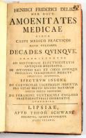 Henrici Friderici Delii (Heinrich Friedrich Delius) Amoenitates medicae, circa casus medico-practico...