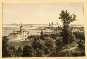 ca 1830-1850 35 db városképes acélmetszet: olasz, német, svájci, földközi tengeri városok. nagy mére...