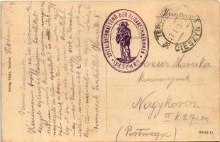 1915 Cieszyn, Teschen; Klasztor i szpital Elzbietanek / convent and hospital of the Sisters of St. E...