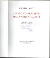 Brant, Sebastian: A bolondok hajója - Das Narren Schyff. Második tized/Zweites Zehntel. Az illusztrá...