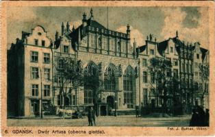 Gdansk, Danzig; Dwór Artusa (obecna gielda) / Artus Court (stock exchange). Fot. J. Bulhak (fl)