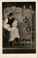 1938 Léva, Levice; János Vitéz daljáték Léván 1938. VIII. 13. 14. 15. / Hungarian play at the theatr...