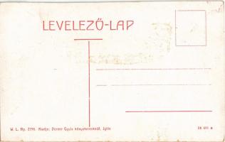 Igló, Iglau, Spisská Nová Ves; Római katolikus templom és városháza. W. L. Bp. 2798. Kiadja Dörner G...