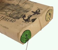 Clark &amp; Co.'s Cable Laid Thread bontatlan cérna, 9x14 cm
