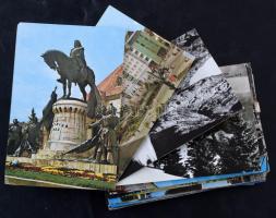 ROMÁNIA - 100 db MODERN külföldi város képeslap / ROMANIA - 100 modern town postcards