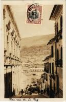 1910 La Paz, Une rue / street view. photo (EK)