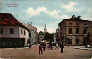 1914 Novy Jicín, Neutitschein; Oberthorstraße / street view (EK)