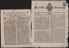 1824-1898 4 db klf cseh nyelvű folyóirat újság szignettákkal

1824-1898 4 pcs of Czech language pe...
