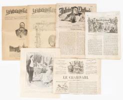 1860-1898 6 db klf folyóirat újság szignettákkal

1860-1898 6 pcs of periodicals with newspaper si...