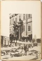 (Prága) Grossstadtluft von Oscar Rex.. Prag, 1893. Carl Bellmann. 4p 30 t (nagy méretű festmény repr...