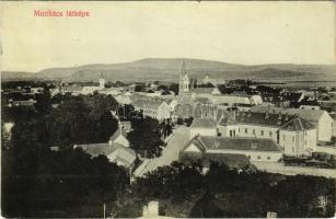 1914 Munkács, Mukacheve, Mukachevo, Mukacevo; látkép / general view