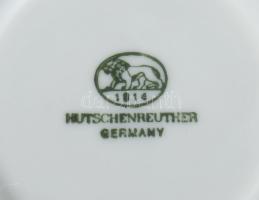 Hutschenreuther olasz virágkosár mintás egyszemélyes reggeliző készlet, csésze alátéttel és desszert...