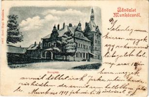 1901 Beregvár, Karpaty, Karpati (Szentmiklós, Beregszentmiklós, Cinadievo, Chynadiyovo); Schönborn k...