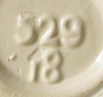 5 darab retro német váza, zömmel jelzett, minimális kopással, m: 25,5 cm alatt