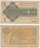 Suriname 1979. 1G + 1985. 2 1/2G T:F-VG kis anyaghiány
Suriname 1979. 1 Gulden + 1985. 2 1/2 Gulden...