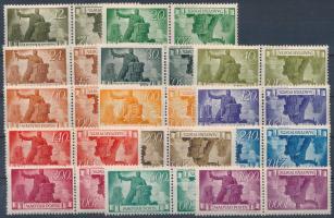 1945/1946 Újjáépítés 3 db sor fordított állású párokban (12.000)