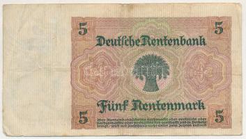 Német Birodalom / Weimari Köztársaság 1926. 5M "T 12757011" T:F pici beszakadás
Germany /...