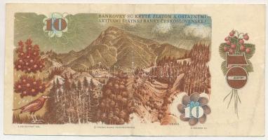 Csehszlovákia 1986. 10K "J32 484431" T:F szép papír
Czechoslovakia 1986. 10 Korun "J...