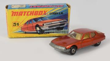 1971 Matchbox "Citroen S.M.", eredeti dobozában