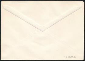 1981 Duna - 150 éve indult meg a menetrendszerű személyszállítás a Dunán vágott blokk FDC-n (5.000)