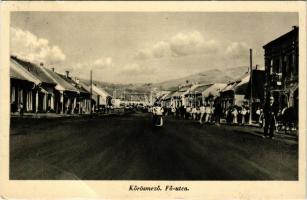 1939 Kőrösmező, Körösmező, Yasinia, Yasinya, Jaszinya, Jassinja, Jasina; Fő utca, folklór. Rosenthál...