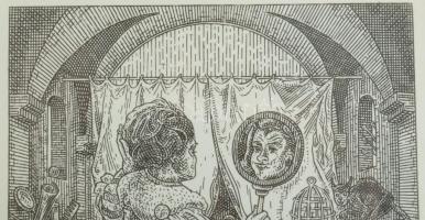 Orosz István (1951-): A Bolondok Hajója V. Rézkarc, papír, jelzett és számozott (60/150) a paszpartu...