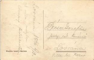 1926 Lovran, Laurana, Lovrana; Villa San Rocco. Maurizio Loevi / villa. photo