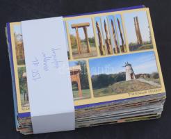 150 db MODERN magyar város képeslap / 150 modern Hungarian town postcards