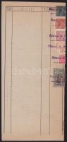 1943 Szászsebes (Sebeş / Mühlbach), Fabrica de Ciorapi ,,GBL" S. A. Sebeş-Alba / ,,GBL"-St...
