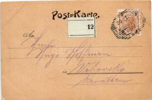 1898 Wien, Vienna, Bécs; Wiener Rathaus-Keller. Das Wehnachtsfest unter Leopold d. Glorreichen. Verl...
