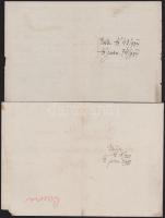 1928-1934 Szászsebes (Sebeş / Mühlbach), Banca Sebeşana / Mühlbacher Sparkassa A.-G., 4 db fejléces ...