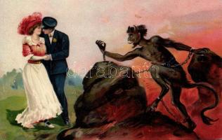 Krampus attack litho (EB)