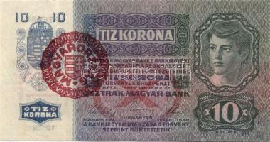 1915. 10K "Magyarország" körbélyegzővel T:II
