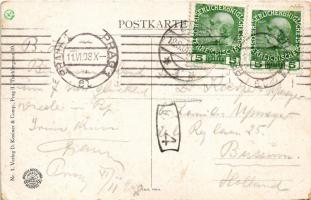 1908 Praha, Prag, Prague; Jubiläums-Ausstellung Prag 1908 / Pozdrav z Jubilejní vystavy v Praze / Pr...