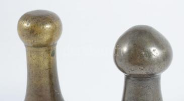 2 db bőrdíszműves öntöttvas kalapács 10 cm