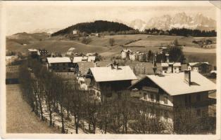 Kitzbühel (Tirol), Villen a. d. Schwarzseestraße / villas. Photo F. J. Angerer 1926. photo (EK)