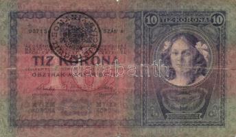 1904. 10K román körbélyegzővel T:IV