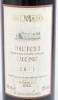 2001 Dal Maso Colli Berici Cabernet, bontatlan palack olasz vörösbor, 12%, 0,75l