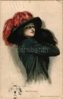1914 Pretty-Cold, Reinthal &amp; Newman Water Color Series s: Clarence F. Underwood (EB)