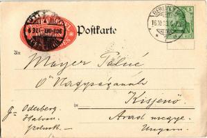 1903 Berlin, Central Hotel, street view (tear)