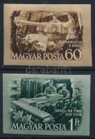 1952 Bányásznap (I.) vágott sor (7.000)
